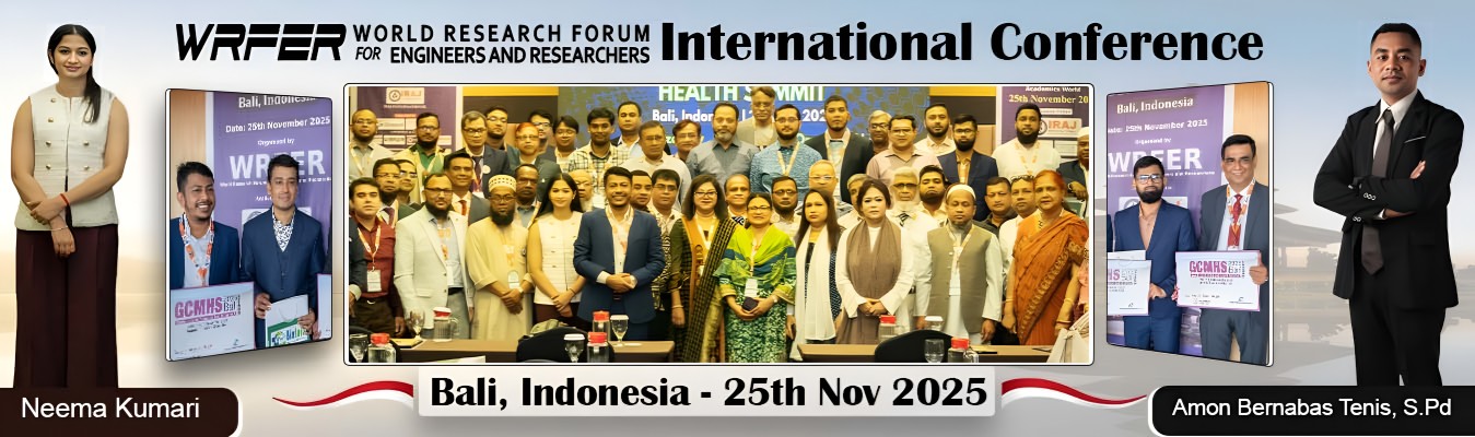 WRFER International Conference in Bali, Indonesia, November 25, 2025